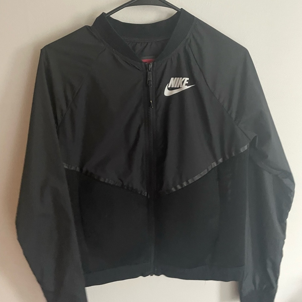 Nike Black wind jacket